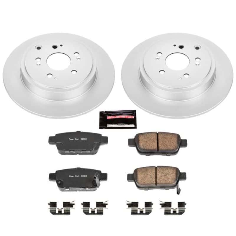 PowerStop — Power Stop 06-14 Honda Ridgeline Rear Z17 Evolution Geomet Coated Brake Kit - view 1