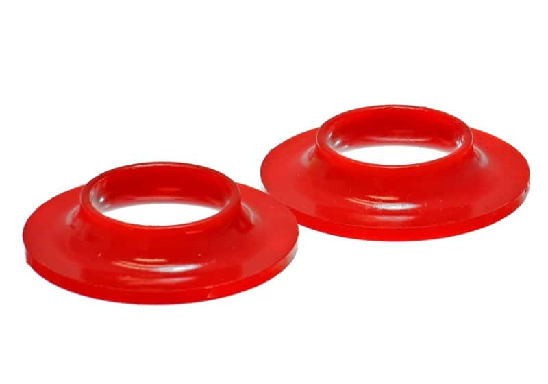 Energy Suspension — Energy Suspension Universal 2 1/8in ID 4 1/8in OD 13/16in H Red Coil Spring Isolators (2 per set)
CoilSprngInsulator - view 1