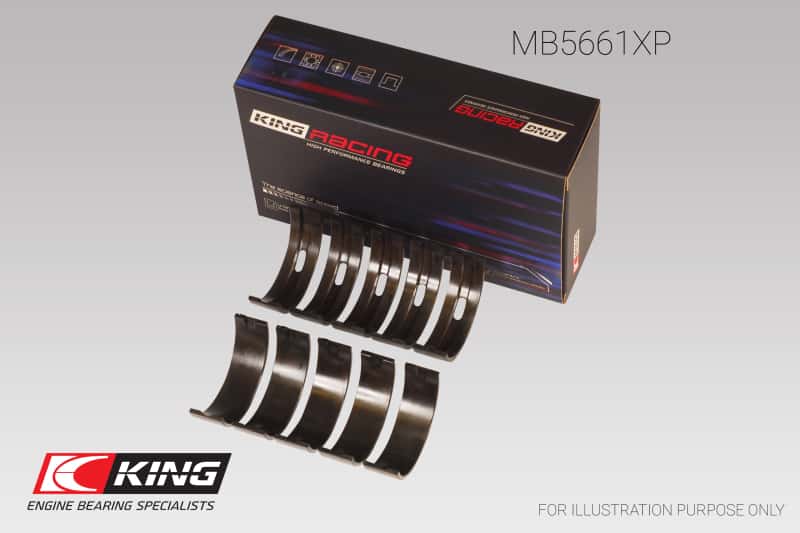 King Engine Bearings — King Engine Bearings Audi/VW ADZ/ AWT/ APK/ BHP/ BPY/ AKS (Size 0.26) Main Bearing Set
Engine Bearing - view 2
