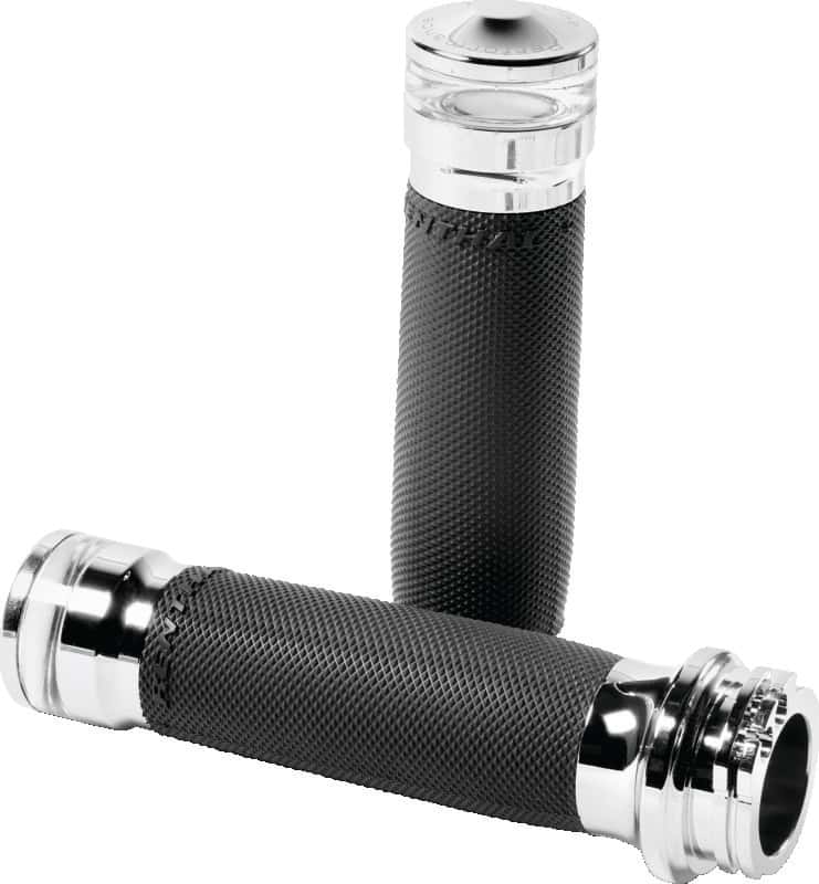 Performance Machine — Performance Machine Contour Led Handle Grip Set - Chrome - view 2