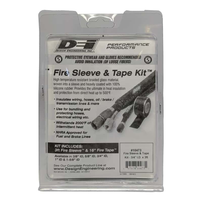 DEI — DEI Fire Sleeve and Tape Kit 3/4in I.D. x 3ft
Heat Shrink Sleeve - view 3