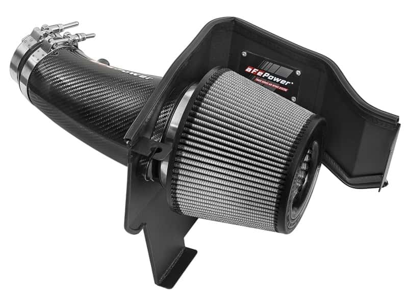 aFe — aFe POWER Magnum FORCE Carbon Fiber Stage 2 Pro Dry S CAIS - 11-18 Dodge Challenger/Charger V8-6.4L
Track Series Intake - view 1