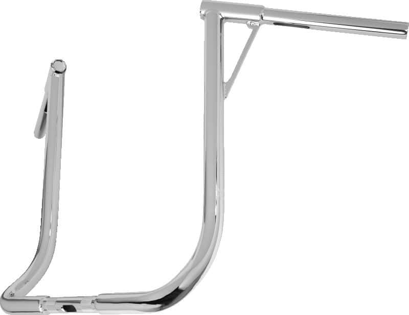 Burly Brand — Burly Brand Louie B Bar 19in - Chrome - view 3