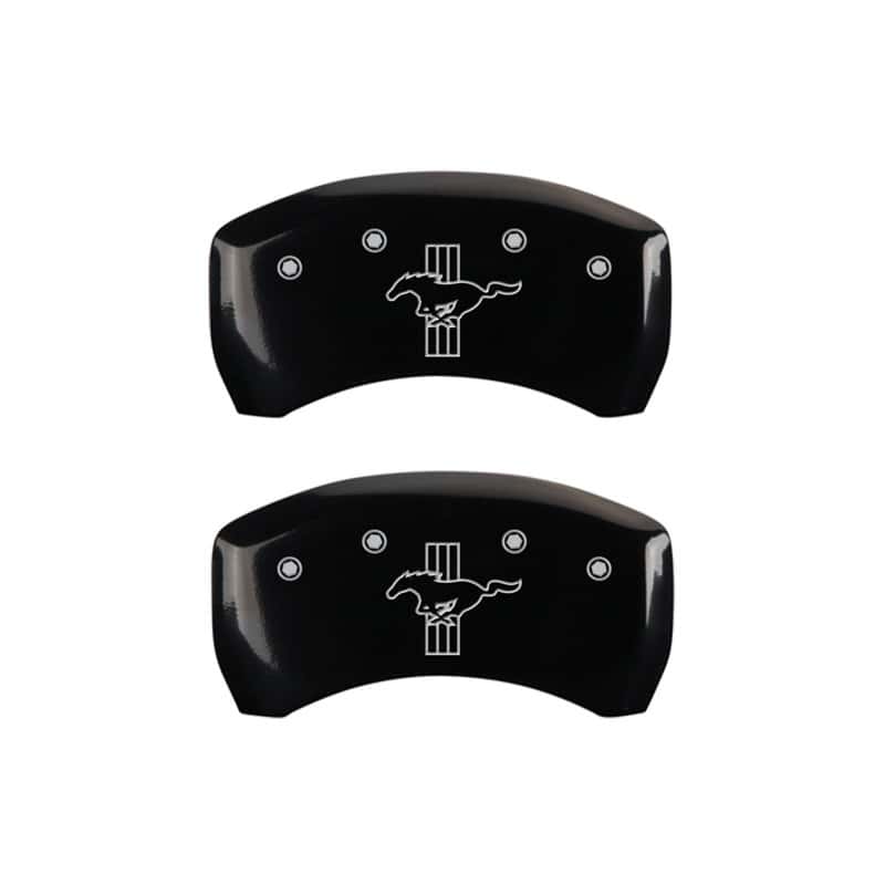 MGP — MGP Rear set 2 Caliper Covers Engraved Rear 2015/Bar & Pony Black finish silver ch
Caliper Covers - view 1