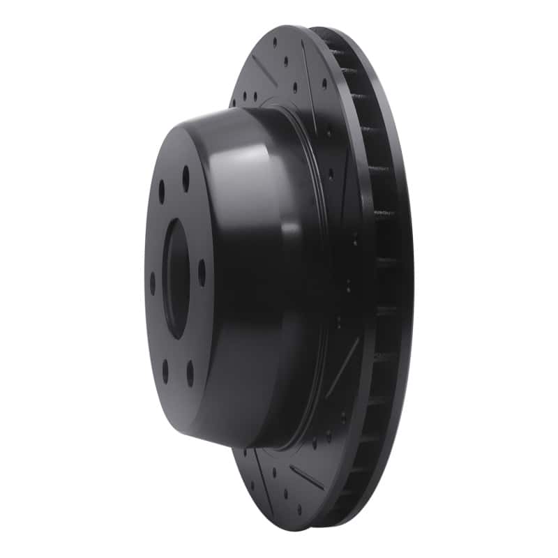 R1 Concepts — R1 00-14 Cadillac Escalade ESV Rear Right Drilled & Slotted Black Brake Rotor
R1 Brake Rotor Drill - view 2