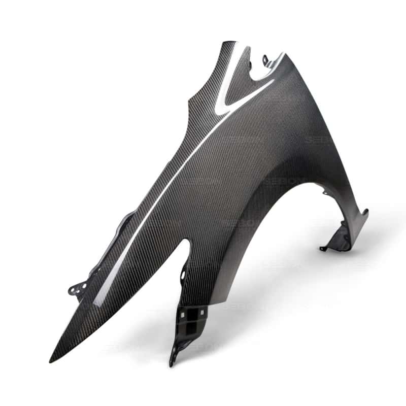 Seibon — Seibon 14-15 Honda Civic 2 Door OE-Style Carbon Fiber Fenders - view 2