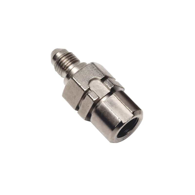 Russell — Russell Performance 3/8in -24 SAE Adapter Fitting (Endura)
BrkLineAdptFtng - view 2