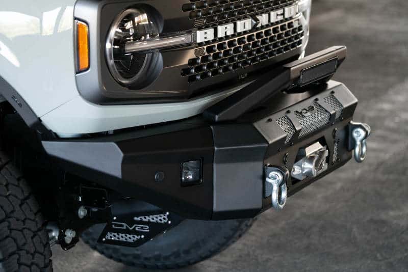 DV8 Offroad — DV8 Offroad 2021+ Ford Bronco Front Bumper Winch Capable w/ Optional Bull Bar/Aux Light Opening - view 22