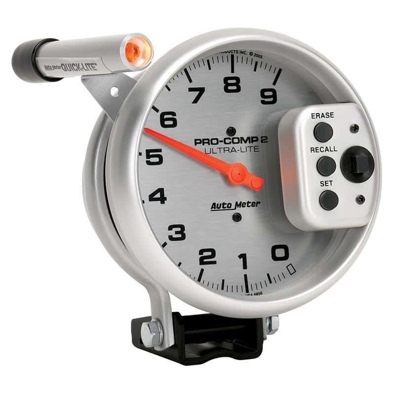 AutoMeter — Autometer Ultra-Lite 5 inch 9000 RPM Single Range w/ Shift-Lite and Memory Tachometer
5" TACH, 9,000 RPM, - view 5