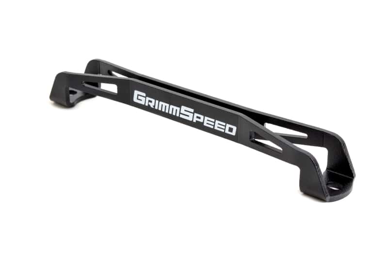 GrimmSpeed — GrimmSpeed 08-18 Subaru WRX/STI Lightweight Battery Tie Down - Black - view 1