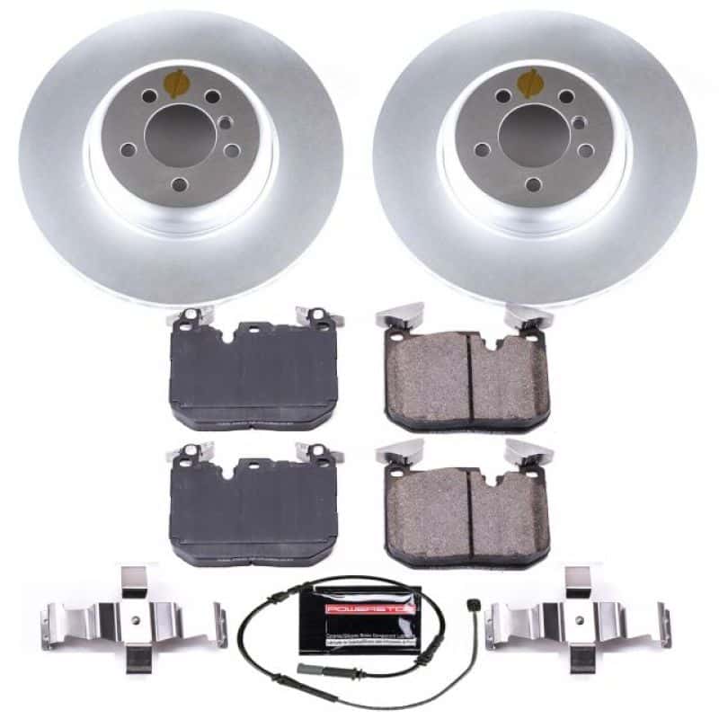 PowerStop — Power Stop 12-15 BMW 335i Front Z23 Evolution Sport Coated Brake Kit - view 1