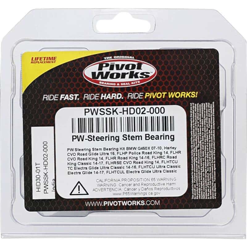 Pivot Works — Pivot Works 07-10 BMW G450X Steering Stem Bearing Kit - view 5