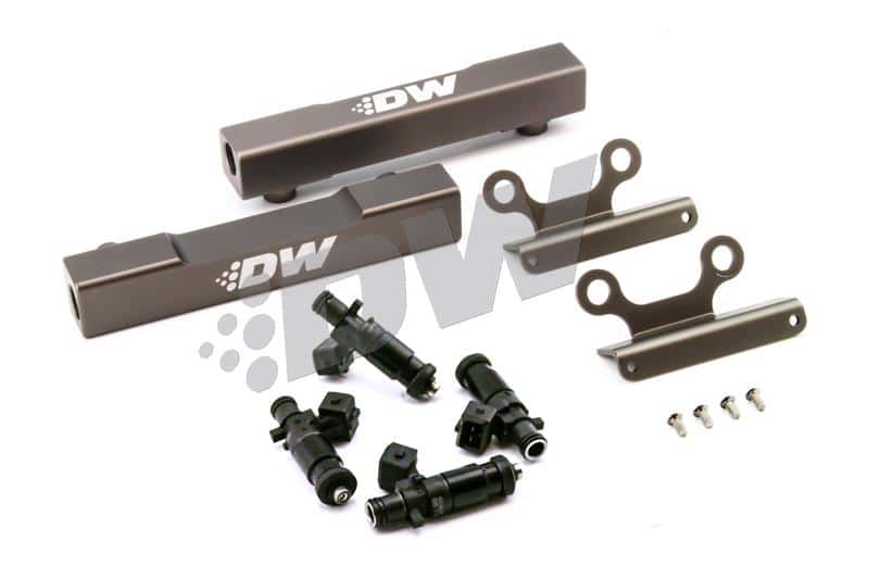 DeatschWerks — DeatschWerks 02+ Subaru WRX / 07+ STI/LGT Top Feed Fuel Rail Upgrade Kit w/ 1200cc Injectors - view 3
