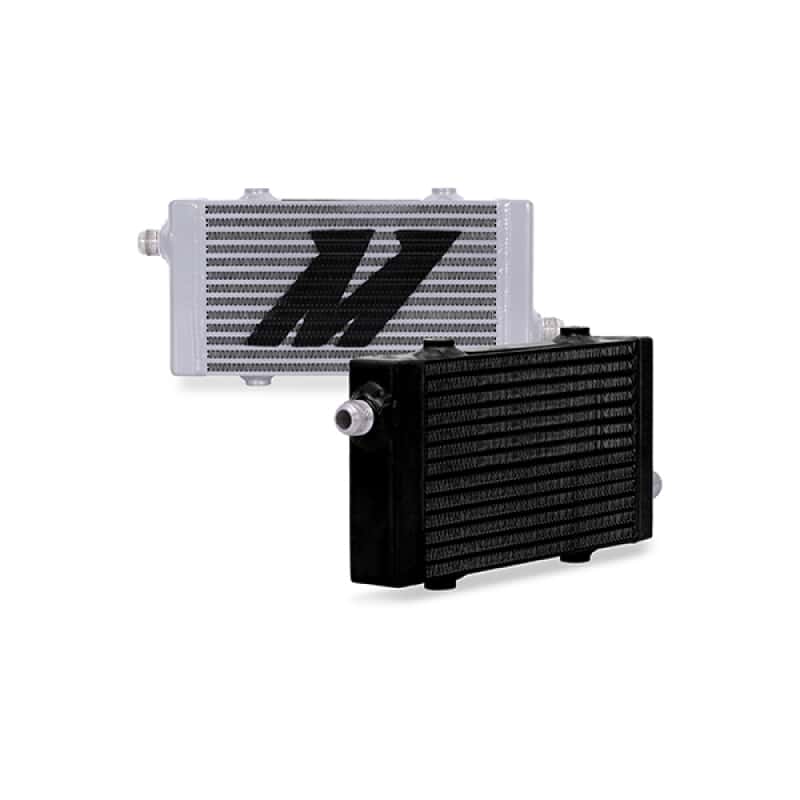 Mishimoto — Mishimoto Universal Small Bar and Plate Cross Flow Black Oil Cooler - view 1