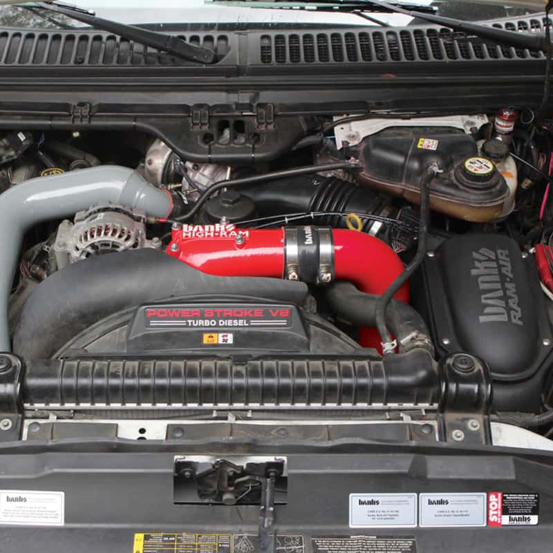 Banks Power — Banks Power 05-07 Ford 6.0L Stock-Intercooler High-Ram Air Intake System
High-Ram Intake - view 9