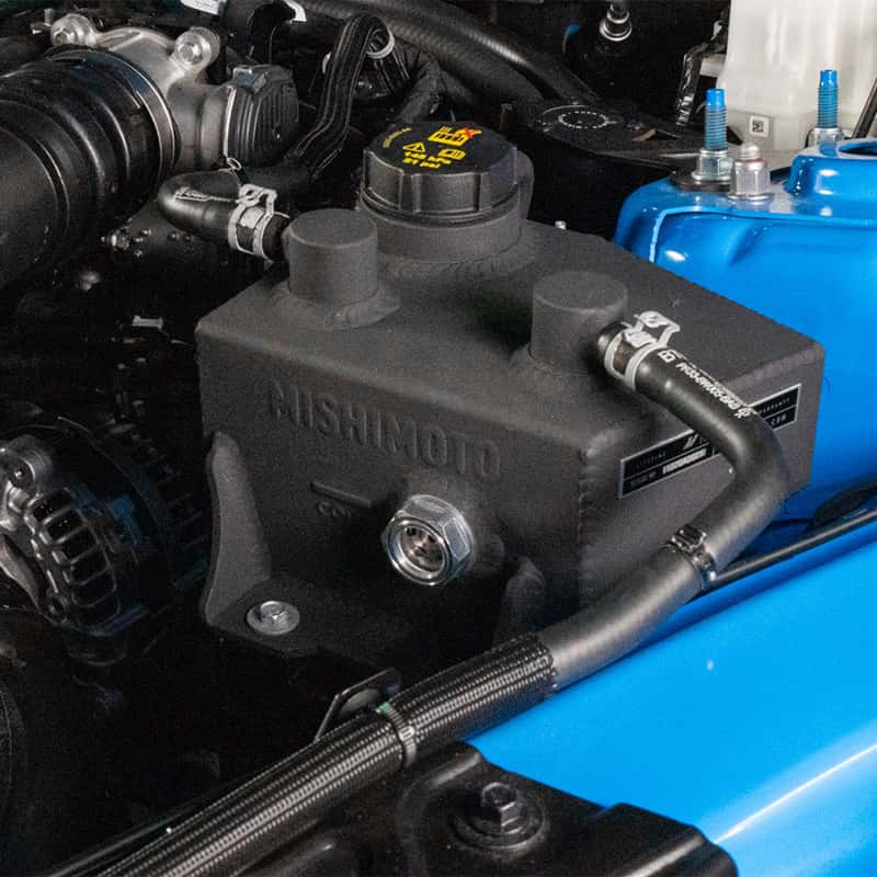 Mishimoto — Mishimoto 2024+ Ford Mustang V8/2.3L EcoBoost Expansion Tank - Black
Coolant Reservoir - view 9