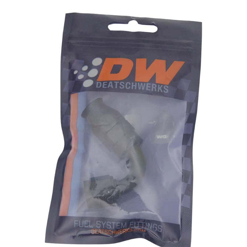 DeatschWerks — DeatschWerks 6 AN Female Flare Swivel 120-Degree Hose End PTFE - Anodized Matte Black
Lines & Fittings - view 2