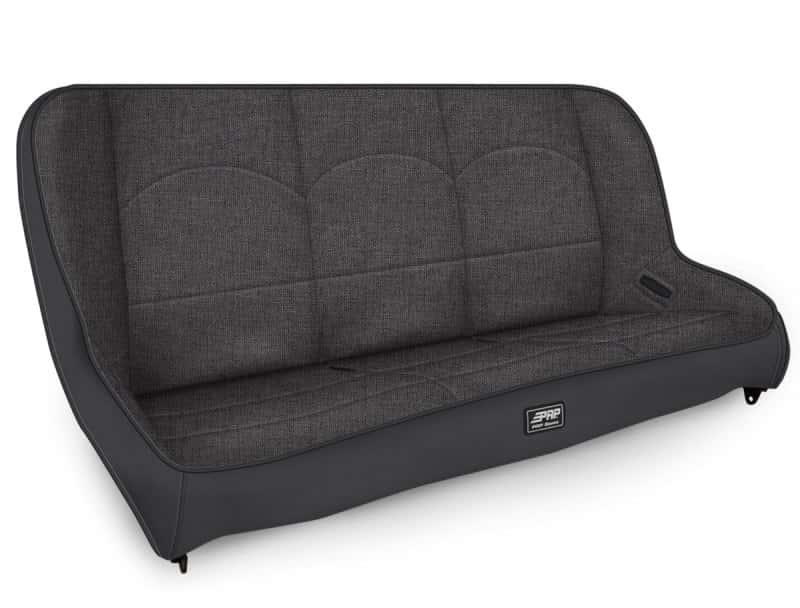PRP Seats — PRP Jeep JKU/JLU Low Back Rear Bench - Grey
Bench - view 1
