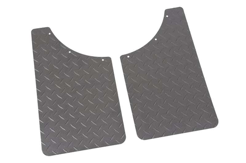 Dee Zee — Dee Zee Universal Flaps Brite-Tread Universal 11x19 Notched (Txt Blk) - view 2
