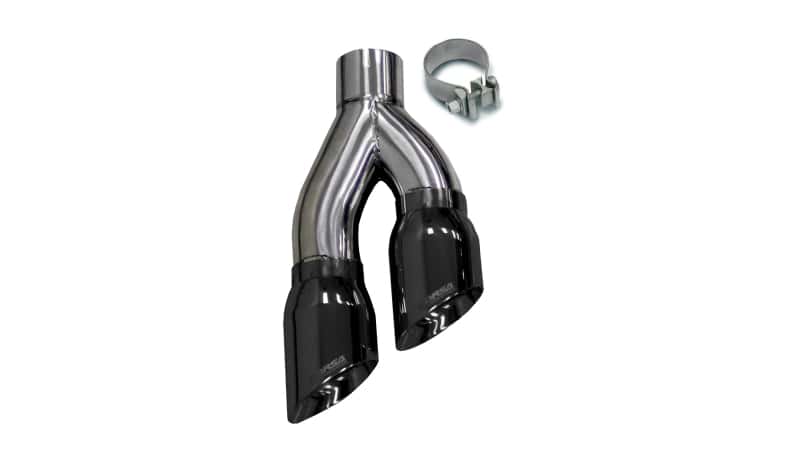 CORSA Performance — Corsa 1999-2006 Universal Stainless Steel Twin 4.0in Black PVD Pro-Series Tip
Exhaust - view 3