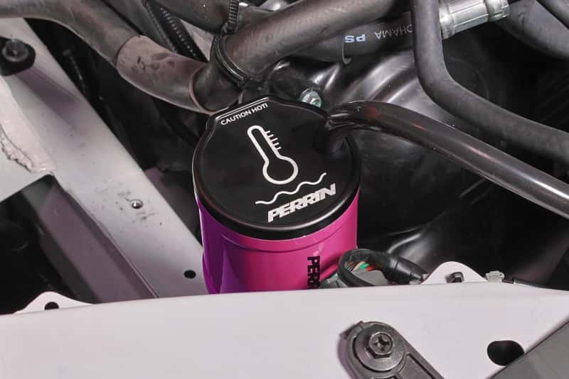 Perrin Performance — PERRIN 02-25 Subaru WRX / 04-21 STI / 13-26 BRZ/GR86/FRS/86 Coolant Overflow Tank - Hyper Pink - view 7