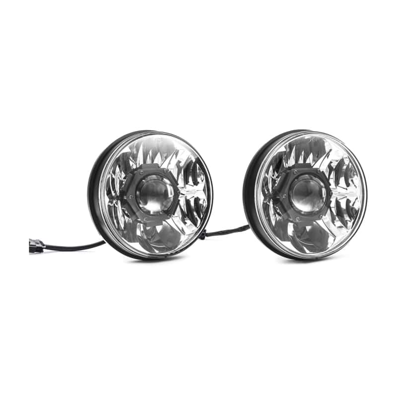 KC HiLiTES — KC HiLiTES 07-18 Jeep JK (Not for Rubicon/Sahara) 7in. Gravity LED Pro DOT Headlight (Pair Pack Sys)
Gravity LEDs - view 18