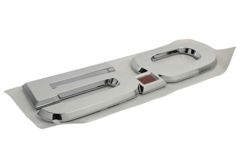Ford Racing — Ford Racing 15-17 Ford Mustang 5.0L Fender Emblem Chrome - view 6