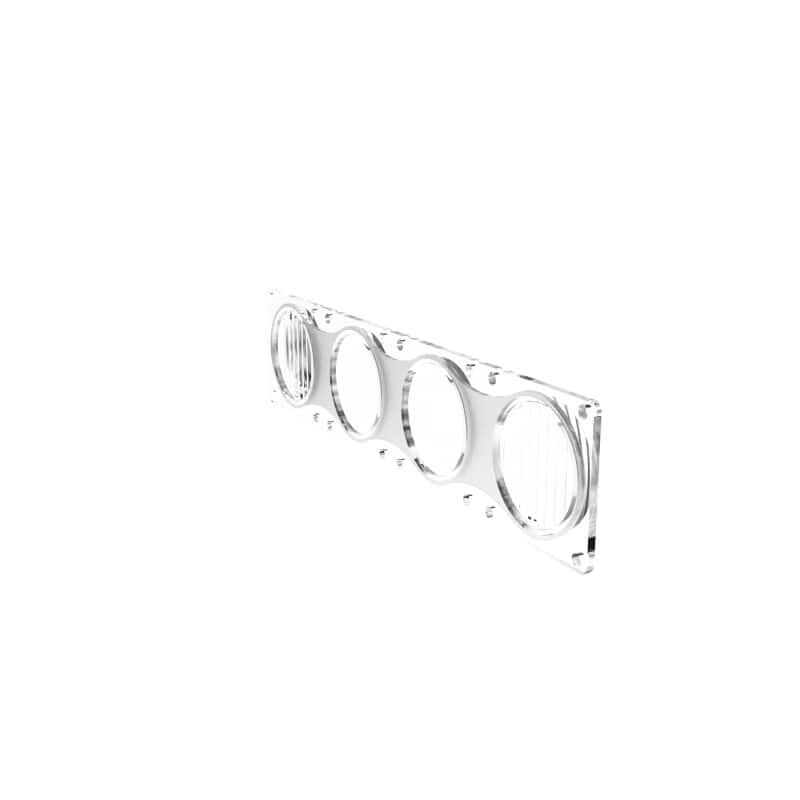 KC HiLiTES — KC HiLiTES FLEX ERA LED Clear Combo Beam Lens for Light Bars - view 14