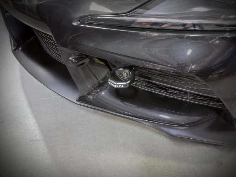 aFe — aFe Control Front Tow Hook Black 20-21 Toyota GR Supra (A90)
Front Tow Hook - view 7