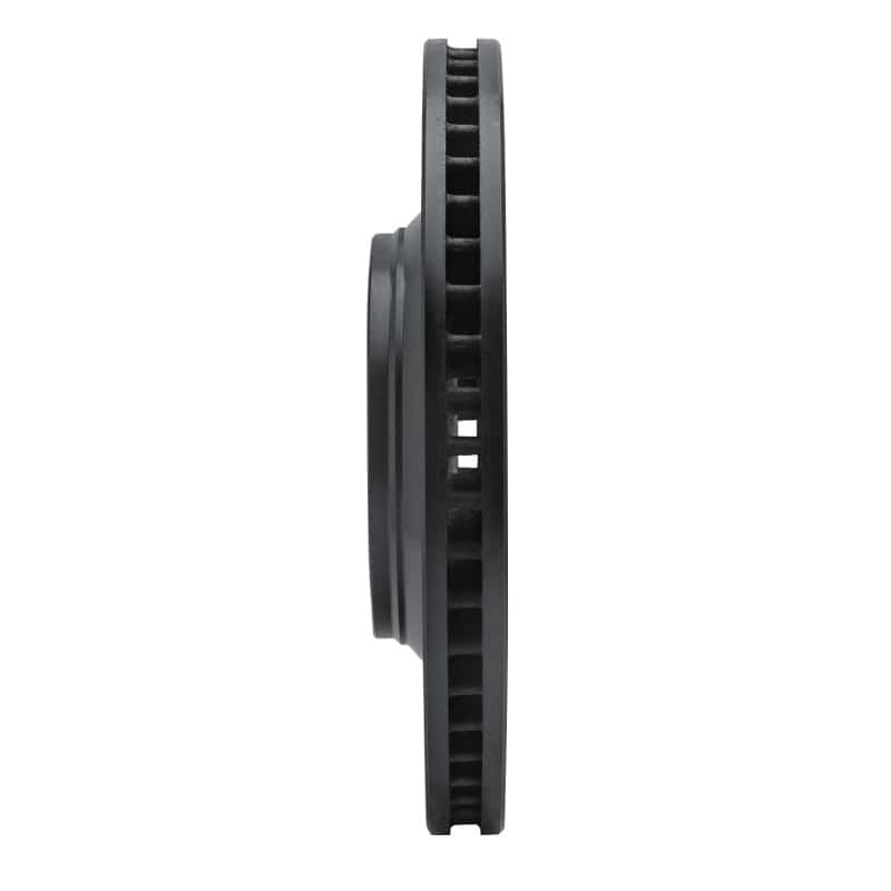 R1 Concepts — R1 06-16 Buick Allure Front Left Drilled & Slotted Black Brake Rotor
R1 Brake Rotor Drill - view 3