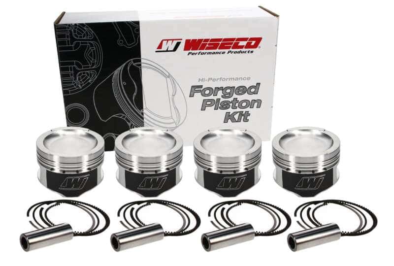 Wiseco — Wiseco Volkswagen ABF 2.0L 16V Golf/Ibiza/A4/Octavia 10.5:1 CR  83.5mm Bore +1 Oversize Piston Set
Piston Set - view 9