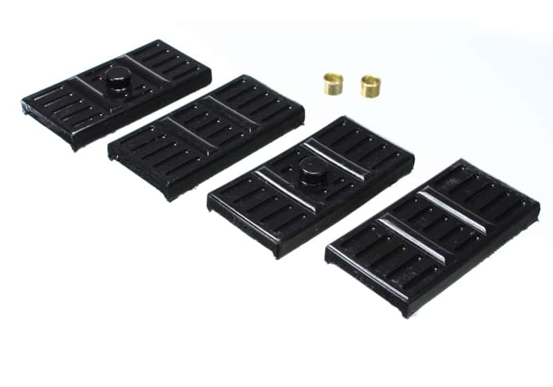Energy Suspension — Energy Suspension 67-69 Camaro / 62-74 Nova/Chevy II / 67-69 Firebird Blk Mono-Leaf Spring Isolator
LeafSprngInsulator - view 4