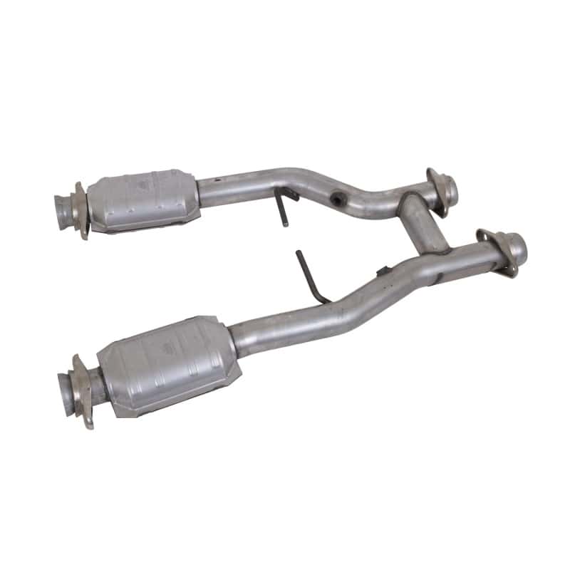 BBK — BBK 96-04 Mustang 4.6 GT / Cobra Short Mid H Pipe w Catalytic Converters 2-1/2 For Long Tube Headers
ExhstCrossoverPipe
Exhaust Pipes - view 1