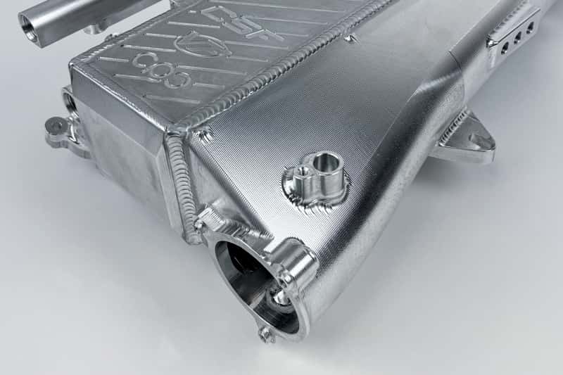 CSF — CSF BMW Gen 1 B58 Charge-Air-Cooler Manifold - Machined Billet Aluminum
CSF FI Air Cooler - view 7
