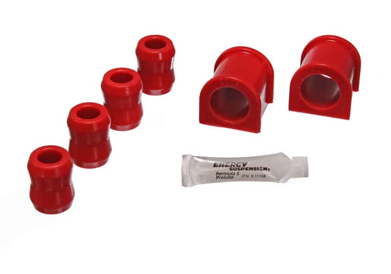 Energy Suspension — Energy Suspension 87-96 Jeep Wrangler YJ Red Front 1-1/8in Sway Bar Bushing Set w/End Link Bushings
Sway Bar Bushing Kit - view 4