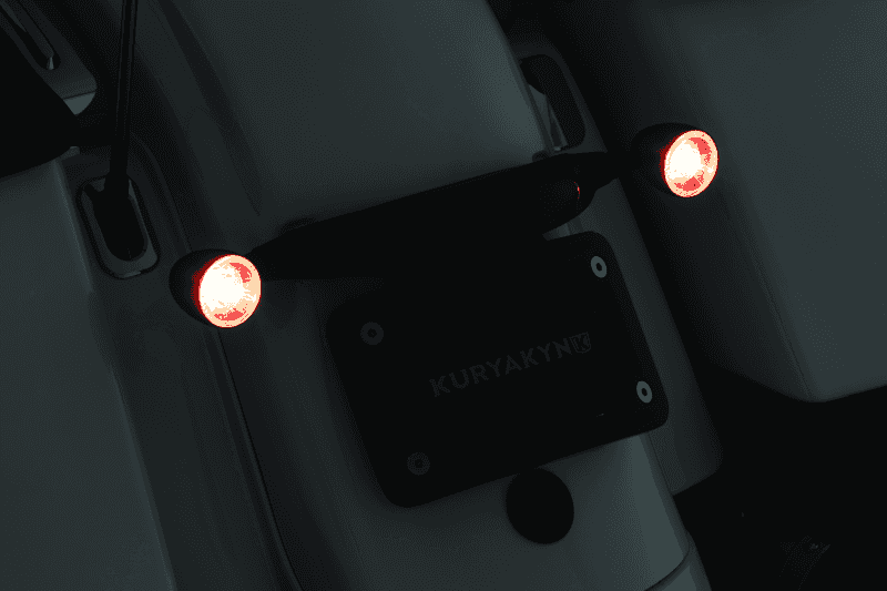 Kuryakyn — Kuryakyn Rear Turn Signal Mount Black - view 2