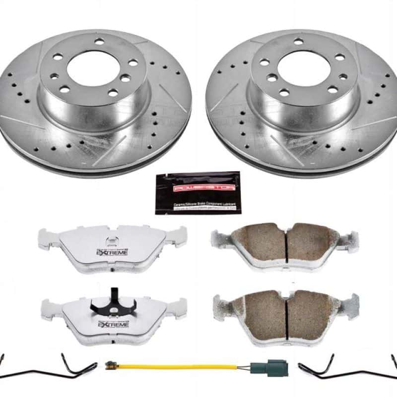 PowerStop — Power Stop 1989 BMW 525i Front Z26 Street Warrior Brake Kit - view 1