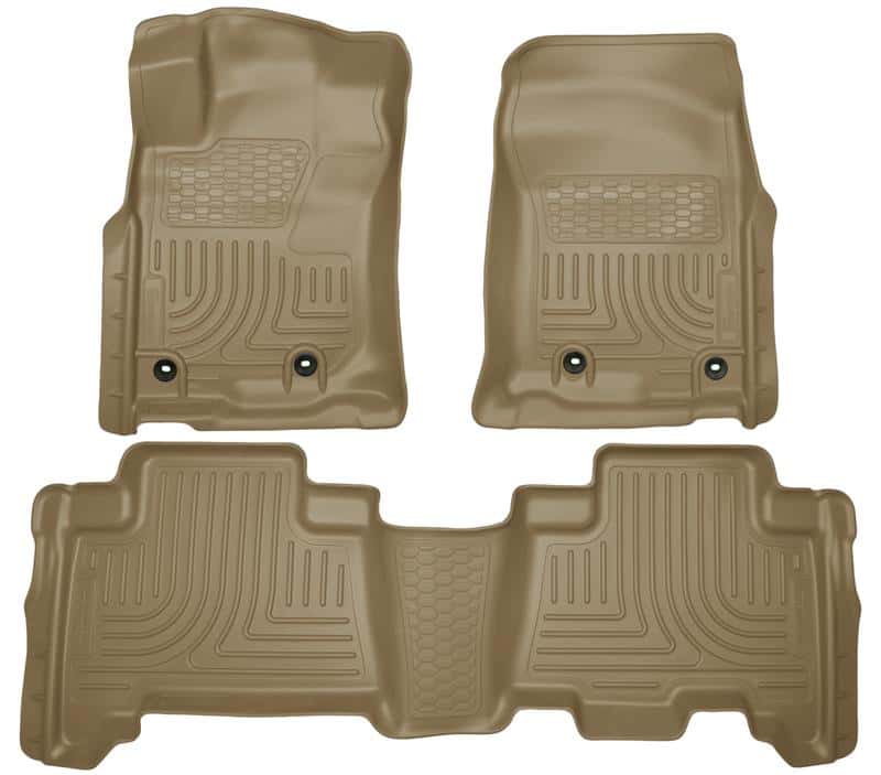 Husky Liners — Husky Liners 2013 Toyota 4Runner WeatherBeater Tan Front & 2nd Seat Floor Liners
Floor Liners - view 3