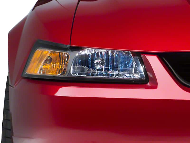 Raxiom — Raxiom 99-04 Ford Mustang Axial Series OE Style Headlights- Chrome Housing (Clear Lens)
Headlights - view 7