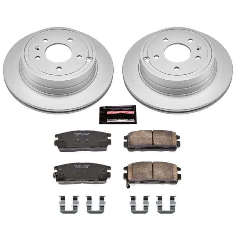 PowerStop — Power Stop 12-15 Chevrolet Captiva Sport Rear Z17 Evolution Geomet Coated Brake Kit - view 1