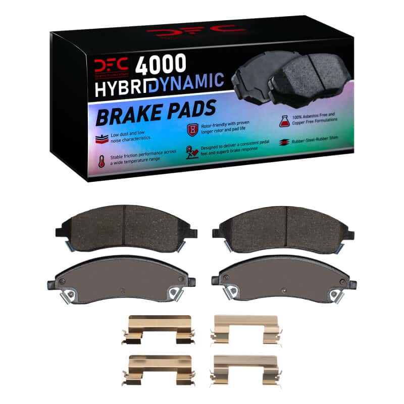 DFC — DFC 04-09 Cadillac CTS Front 4000 HybriDynamic Brake Pads and Hardware Kit
DFC Brake Pad Set - view 1