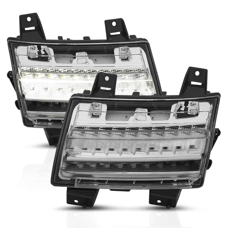 ANZO — ANZO 18-19 Jeep Wrangler JL LED Chrome Clear w/ Sequential Signal
SideMrkrLghtAssy
Side Markers - view 1
