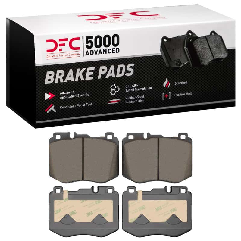 DFC — DFC 15-21 Mercedes-Benz C350E Front 5000 Advanced Ceramic Brake Pads
DFC Brake Pad Set - view 1