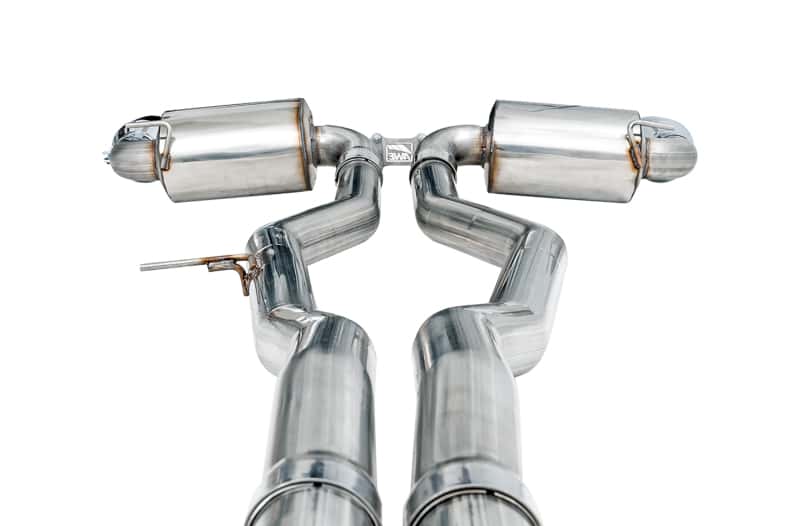 AWE Tuning — AWE 2020 Toyota Supra A90 Non-Resonated Touring Edition Exhaust - 5in Chrome Silver Tips
Touring Exhaust - view 3