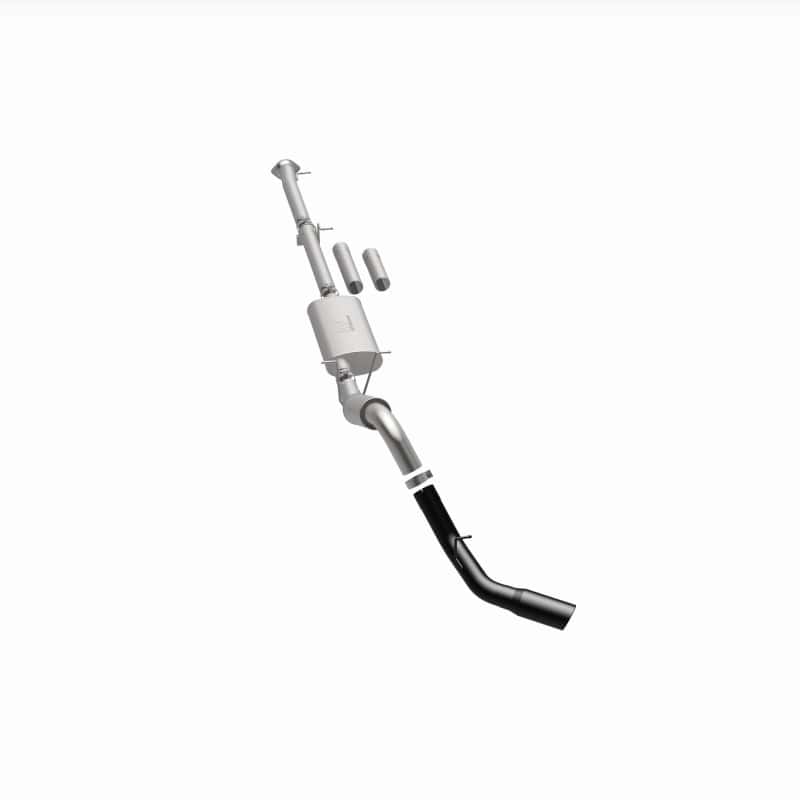 Magnaflow — MagnaFlow 11-19 GM 2500/3500 6.0L 4in Single Passenger Side Rear Exit Cat-Back Exhaust w/Black Tips
Cat-Back - view 24