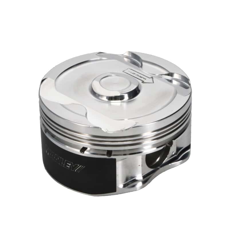 Manley Performance — Manley 2018+ Ford Coyote 5.0L DOHC -6cc Dish 3.667in Bore 10:1 CR Platinum Piston Set
Piston Set - view 4