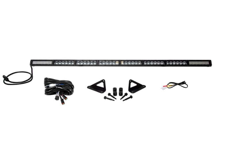 Diode Dynamics — Diode Dynamics 18-21 Jeep JL Wrangler/Gladiator SS50 Hood LED Light Bar Kit - White Combo - view 1