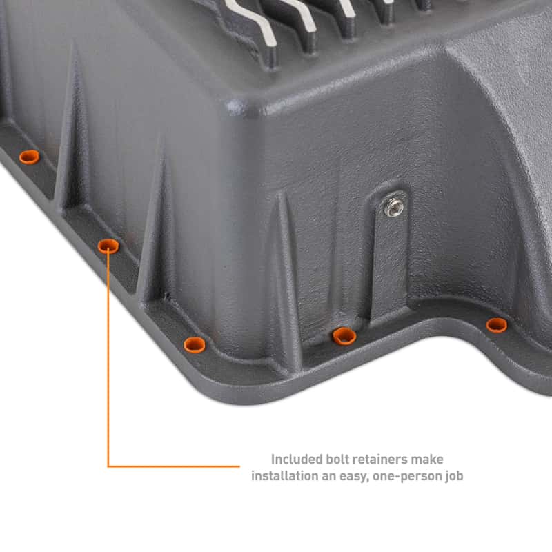 Mishimoto — Mishimoto 89-10 Powerstroke E4OD 4R100 5R110 Trans Pan Cast GR
Trans Oil Pan - view 8