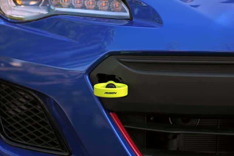Perrin Performance — PERRIN 18-21 Subaru WRX & STI / 13-25 BRZ / 17-20 Toyota 86 Tow Hook Kit (Front) - Neon Yellow
paPSP-BDY-235NY - view 6