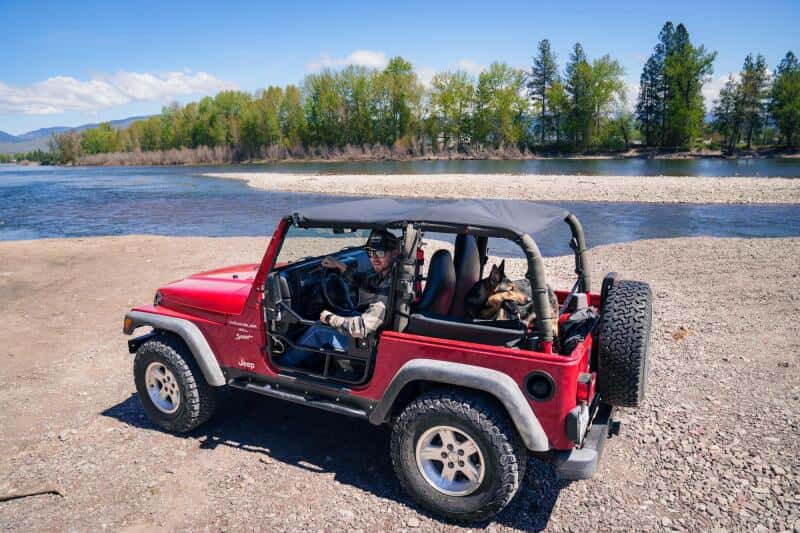 Bestop — Bestop 97-02 Jeep Wrangler TJ Header Safari Bikini (Black Denim)
Safari Bikini - view 2